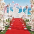 thumbnail image 4 of Superior Stainless Steel Stanchion Posts with Red Velvet Ropes & 26FT Red Carpet – Silver Crowd Control Barrier, Decorative Outdoor Fence for Events, Hotels, Weddings – 12PCS, 4 of 7