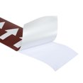 thumbnail image 4 of Unique Bargains Directional Flow Arrow Tape 4'x65', Adhesive Pipe Identification Marking Stickers, White on Brown, 4 of 5