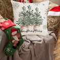 thumbnail image 1 of Christmas Throw Pillowcase Sofa Cushion Back Pillowcase/Christmas Decorations on Clearance, 1 of 8