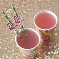 thumbnail image 3 of CTIGERS Bamboo Print Biodegradable Drinking Paper Straws for Party Box of 100 by CTIGERS, 3 of 8