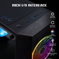 thumbnail image 4 of PC de Jeu AQVIN ZForce Ordinateur de Bureau - Processeur Intel Hexa-Core i7 Noir, GeForce RTX 3070 8 Go GDDR6, SSD 2 To, RAM DDR4 32 Go, Windows 11 Pro, Wi-Fi Prêt, Clavier et Souris de Jeu, 4 of 5