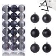 thumbnail image 2 of 36 Pcs Christmas Tree Decorations Christmas Tree Ornaments Christmas Tree Pendant Christmas Ornaments Set Christmas Ball Ornaments Christmas Decorations for Tree 1.18inch, 2 of 8