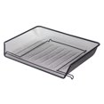 thumbnail image 4 of Brenton Studioâ„¢ Metro Mesh Self-Stacking Side-Loading Letter Tray, Black, 4 of 4