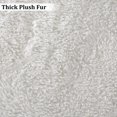thumbnail image 3 of GlowSol 8x10 Shag Area Rug Modern Indoor Plush Fluffy Rugs Extra Soft and Comfy Shaggy Carpet Rugs for Bedroom Living Room Dorm, White, 3 of 5