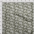 thumbnail image 4 of oneOone Polyester Spandex Dusty Green Fabric Tropical Craft Projects Decor Fabric Printed By The Yard 56 Inch Wide, 4 of 5