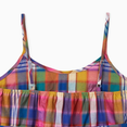 thumbnail image 4 of PatPat Family Matching Sets Preppy Style Solid Color Polo Shirt or Colorful Plaid Ruffle Hem Belted Strap Dress, 4 of 5