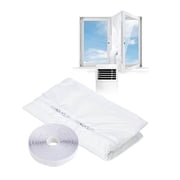 Maoww Air Conditioner Window Mobile Conditioner Portable Air Window sturdy and durable, suitable home, outdoor, white 5m-double slider