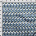 thumbnail image 3 of oneOone Cotton Flex Fabric Tree Style Ikat Decor Fabric Printed BTY 40 Inch Wide, 3 of 4