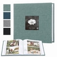 thumbnail image 5 of Album Photo 6 Pouces 200 Album Photo Gris Scrapbook avec Pages de Journal pour Souvenirs(1Pcs) Rkxzt, 5 of 5