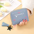 thumbnail image 4 of RXIRUCGD Womens Wallet With Slots Small Wallets For Women Bifold Slim Coin Purse Zipper ID Card, 4 of 6