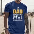 thumbnail image 2 of LUOGENLI T-shirts pour Homme pour Hommes Homme Printemps et Été Fête des Pères Décontracté Rétro Lettrage Impression Partielle T-Shirt Col Rond Manche Courte Haut 4TG T-shirts pour Hommes T-shirts Graphiques Vêtements d'Été Marine TG, 2 of 6