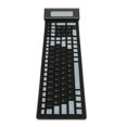 thumbnail image 3 of Foldable Silicone Keyboard, 107 Keys USB  Rollup Keyboard, Waterproof, Dust Proof and Crumb Proof Soft Touch Keyboard, Silent and Portable for PC, Notebook, Laptop, 3 of 7