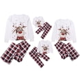 thumbnail image 2 of Pyjamas de Noël Assortis pour la Famille Ensembles de Pyjamas de Nuit pour Enfants-4t, 2 of 6