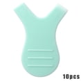 thumbnail image 1 of fastboy 10pcs/bag Eyelash Brushes Plastic Eyelash Lifting Perm Comb Y Shape Portable Makeup Tools, Light Green, 1 of 7