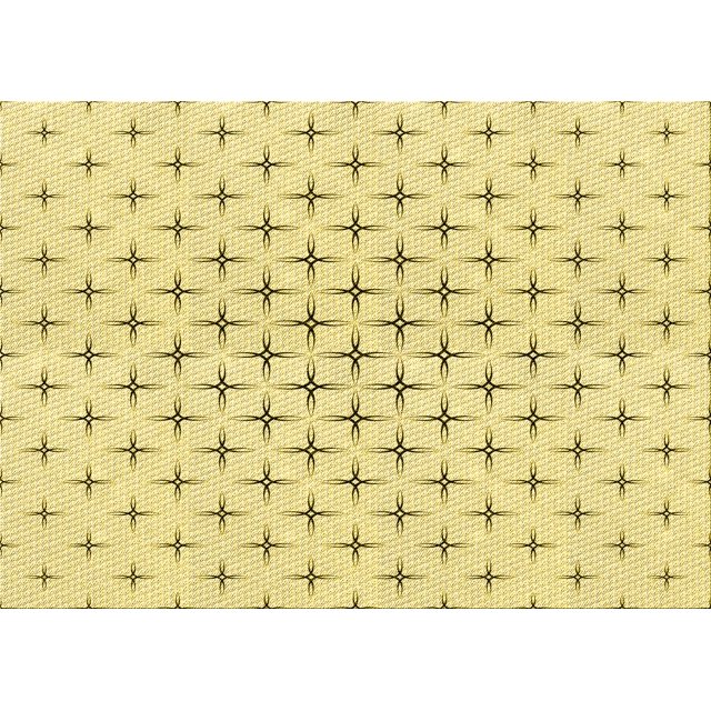 Ahgly Company Tapis d'Intérieur Lavables en Machine Rectangle Transitionnel Jaune Soleil, 8' x 12'