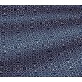 thumbnail image 5 of oneOone Viscose Jersey Fabric Leaves & Swirl Block Printed Fabric 1 Yard 60 Inch Wide, 5 of 5
