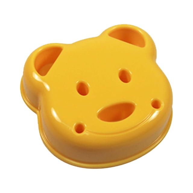 CEHVOM Cartoon Bear Shaped Sandwich DIY Bread Sandwich Maker Sushi Rice Ball Shaper Clearance