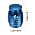 thumbnail image 3 of Urne pour Animaux Pot Commémoratif Chats Chien Produits Funéraires Urne en Alliage Scellée, 3 of 6