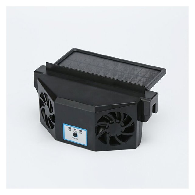 Car Exhaust Fan Solar Car Radiator Air Circulation Car Cooling Artifact Car Exhaust Fan ,Easy to Install