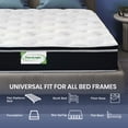thumbnail image 5 of ViscoLogic Opal Pillow Top Deep Feel  Medium-Firm Memory Foam Mattress, 5 of 5
