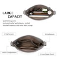 thumbnail image 3 of KL928 Crossbody Bags for Women Shoulder Bag Multi Pocket Soft PU Washed Leather Purse, 3 of 5