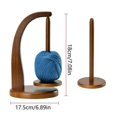 thumbnail image 1 of Holder Knitting Crochet Wooden Frame Spool Holder Stand Yarn Crocheting Wooden Thread Spool Accessories Winding Wool Spool, 1 of 6