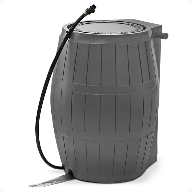 FCMP Outdoor RC4000 Attrape-Pluie Baril de 50 Gallons, Gris