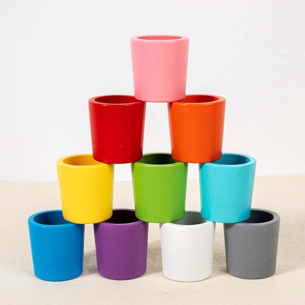 Ashata jouet de tri des couleurs pour enfants Jouet de comptage pour