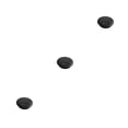 thumbnail image 1 of pitrice Desk Hole Cover Waterproof Anti-rust Adjustable Office Table Cable Grommet 53mm Black 3Set, 1 of 6