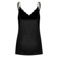 thumbnail image 3 of CHUANK Ichuanyi Blouse à Imprimé Sans Manches à Col en V pour Femmes, Décontractée, Ample, à Fermeture Éclair, 3 of 8
