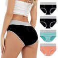 thumbnail image 2 of Culottes Menstruelles pour Femmes, 4 Pcs, Réutilisables, Anti-Fuites, Grande Taille, Culottes de Protection Post-Partum, 2 of 7