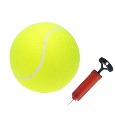 9.5‘’ Oversize Giant Tennis Balls Inflatable Tennis Ball with Pump Dog Toy Balls For Signature