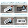 thumbnail image 4 of Uuiauoio Floor Vent Screen Cover | Floor Vent Filter Screen, Air Vent Filters, Floor Register Trap for Home Air Vent Filter Floor Vent Mesh Filters Net Trapenience, 4 of 6