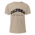 thumbnail image 3 of BOBOGOJP T-Shirt pour Homme à Manches Courtes Col Ras du Cou T-Shirt (Kaki, TG), 3 of 4