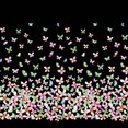 thumbnail image 1 of Soimoi Black Cotton Cambric Fabric Insect Panel Print Fabric by The Yard 56 Inch Wide, 1 of 1