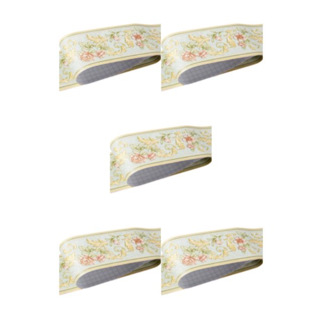maskred Easy Maintenance High-end Wallpaper For Living Room Decor Waterproof Surface Green garden 5Set