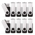 thumbnail image 1 of KEXIN 10 Pack 32GB Flash Drive USB Drive Memory Stick Thumb Drive, Black USB 2.0, 1 of 5