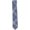 Blue / Brown / White, variant on Gierremilano Men's Blue / Brown White Linen and Poly Plaid Necktie with Pilling - One Size