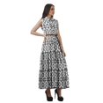 thumbnail image 2 of Moomaya Robe d'Été Sans Manches Chemise à Boutons Tenues Décontractées Femmes Grande Taille, 2 of 4