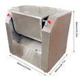 thumbnail image 2 of Commercial Electric Dough Mixer 50KG Flour Mixing Machine Kneading Machine, 2 of 11