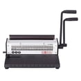 thumbnail image 1 of Double Coil Iron Ring A4 Binding Machine 34 Holes Full Drawing Knife Calendar Document Album Punching Machine ,Pinpoint Punching, 1 of 3