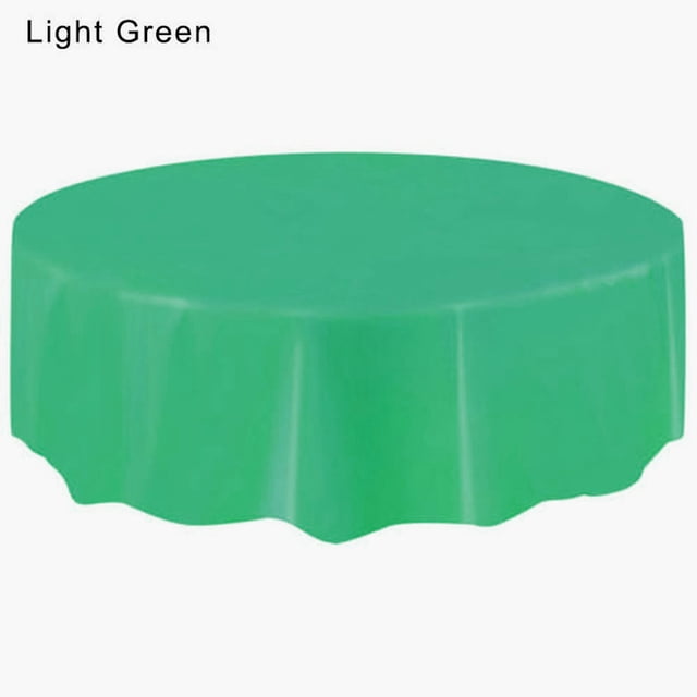 Party Table Covers Circular Wipe Cloth Large Clean Cover Tablecloth Kitchen Dining & Bar Durable Circular Party Table Protector for Indoor & Outdoor Use