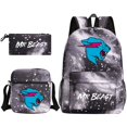 thumbnail image 1 of MVRLSH Clearance! 17.7 Inch Backpack For Travel & School Lightweight Backpack For Women & Men Must Have(1 Pcs), 1 of 2