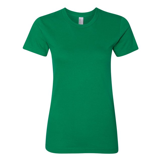 Women’s Fine Jersey Tee, S, Kelly Green