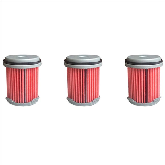 3X 25450-P4V-013 Auto Transmission Filter for for Accord 2003-2016,3 x Transmission Oil Filter,red
