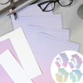 thumbnail image 2 of Gkeoshab Office&Craft&Stationery 6 Packs Stationery Paper Set (4 Double Stationery Writing Papers 2 Matching Envelopes) Four Gradients 4 Design (Morandi Color) Home & Garden, 2 of 8