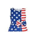 thumbnail image 4 of Girls Dress American Flag National Day Party Dress 10 Years, 4 of 7