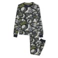 thumbnail image 1 of George Boys' Two Piece Velour Pajama Set, 1 of 5