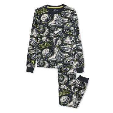 George Boys' Two Piece Velour Pajama Set