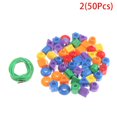 thumbnail image 1 of 50 Pcs Perles Jouets Géométriques Perles d'Enfilage Jeu Éducatif, 1 of 7